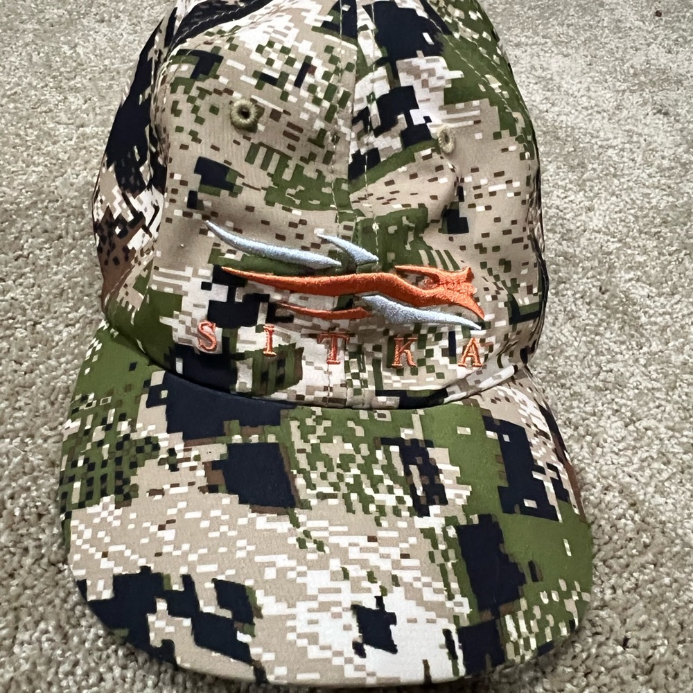 Sitka camo hat